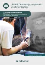 Desmontaje y separación de elementos fijos. TMVL0309 - Mantenimiento de estructuras de carrocerÃas de vehÃculos - contenido online Desmontaje y separación de elementos fijos. TMVL0309 - Mantenimiento de estructuras de carrocerías de vehículos - contenido online